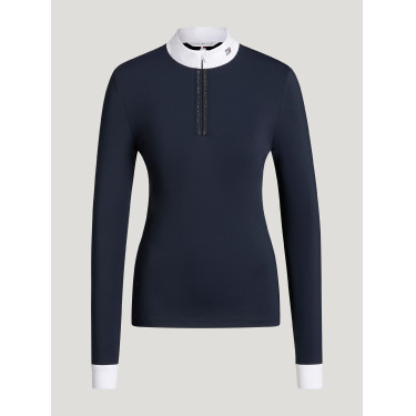 Monica Damen-Reitshirt mit Strass Tommy Hilfiger Equestrian