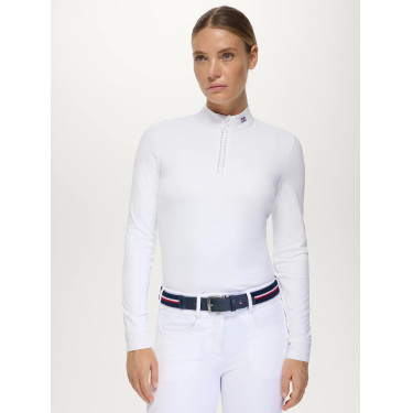 Monica Damen-Reitshirt mit Strass Tommy Hilfiger Equestrian