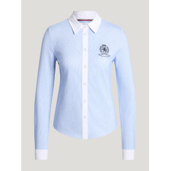 Perkins Damen Stretch-Streifenhemd Tommy Hilfiger Equestrian
