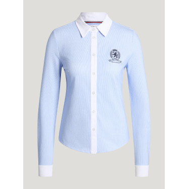 Perkins Damen Stretch-Streifenhemd Tommy Hilfiger Equestrian