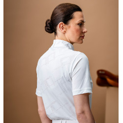 Reit-Turniershirt kurzarm AA Elena – UV-Schutz