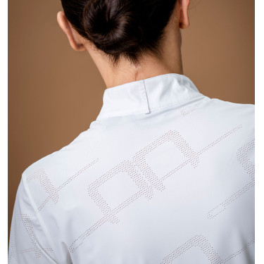 Reit-Turniershirt kurzarm AA Elena – UV-Schutz