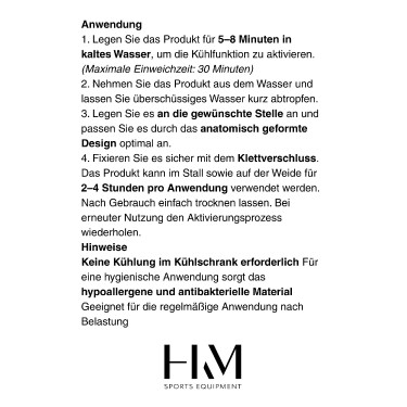 Kühlgamaschen EquineCarePro- HKM Kühlgamaschen EquineCarePro- HKM