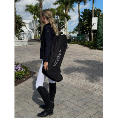 Stiefeltasche Black Equestrian Stockholm
