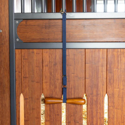 Tragbarer Sattelhalter fürs Reiten – Marineblau