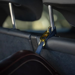 Tragbarer Sattelhalter fürs Reiten – Marineblau