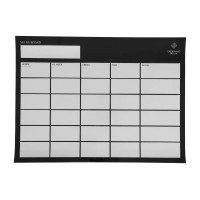 Magnetisches Turnier-Planboard 30x40 schwarz – Reitsport