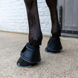 Hufglocken Pro XXL schwarz – Reitsport Schutz | Eqi-Clic Hufglocken Pro XXL schwarz – Reitsport Schutz | Eqi-Clic