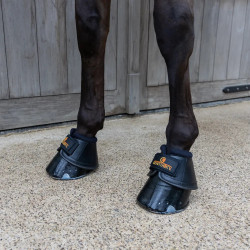 Hufglocken Pro XXL schwarz – Reitsport Schutz | Eqi-Clic Hufglocken Pro XXL schwarz – Reitsport Schutz | Eqi-Clic