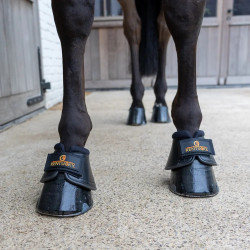Hufglocken Pro XXL schwarz – Reitsport Schutz | Eqi-Clic Hufglocken Pro XXL schwarz – Reitsport Schutz | Eqi-Clic