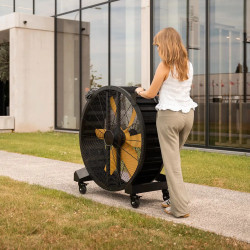 Stallventilator 144 cm mit Kabel – Pferdestall & Halle