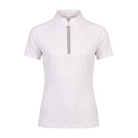 Mädchen Turniershirt Kurzarm Altrosa 160 – Reitshirt
