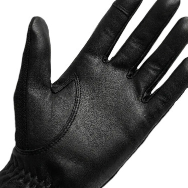 Sommer Reithandschuhe schwarz – atmungsaktiv, Grip | Equi-Clic