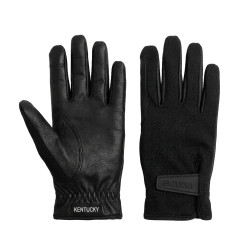 Sommer Reithandschuhe schwarz – atmungsaktiv, Grip | Equi-Clic