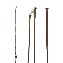 Longepeitsche 200 cm mit Ledergriff – Reitsport Zubehör