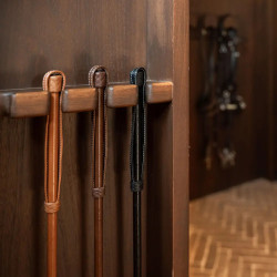 Reitgerte Springen 65 cm Vollleder hellbraun – Equi-Clic Reitgerte Springen 65 cm Vollleder hellbraun – Equi-Clic