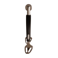 Reitsporen Edelstahl mit Gummi & Rowel 30 mm – Equi-Clic