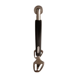 Reitsporen Edelstahl mit Gummi & Rowel 30 mm – Equi-Clic