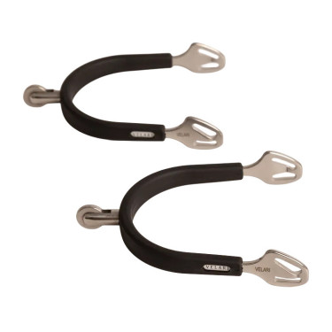 Reitsporen Edelstahl mit Gummi, Rowel 30 mm – Velari | equi-clic