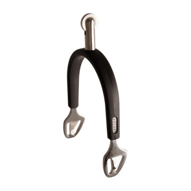 Reitsporen Edelstahl mit Gummi, Rowel 30 mm – Velari | equi-clic