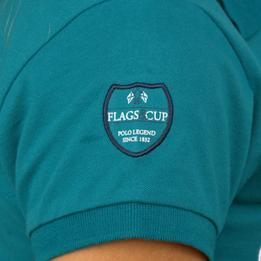 Kinder-Poloshirt Uripa Flags & Cup Kinder-Poloshirt Uripa Flags & Cup
