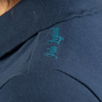 Kinder-Poloshirt Uripa Flags & Cup Smaragdblau