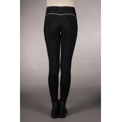 Reithose Limone- Silikon-Kniebesatz HKM Damen