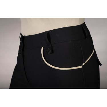 Reithose Limone- Silikon-Kniebesatz HKM Damen