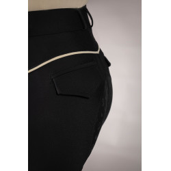 Reithose Limone- Silikon-Kniebesatz HKM Damen