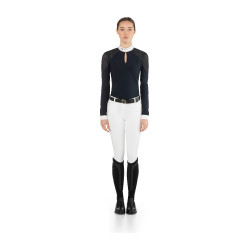 Damen Turnier-Poloshirt Langarm EGO7 Teresa – Reiten