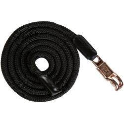 Longe fürs Reiten Roségold mit Panikhaken – HKM Longe fürs Reiten Roségold mit Panikhaken – HKM