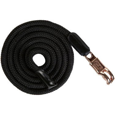 Longe fürs Reiten Roségold mit Panikhaken – HKM Longe fürs Reiten Roségold mit Panikhaken – HKM