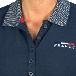 Damen-Poloshirt France Limited Edition Flags & Cup Damen-Poloshirt France Limited Edition Flags & Cup
