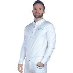 Herren-Poloshirt Cartago langarm Flags & Cup Herren-Poloshirt Cartago langarm Flags & Cup