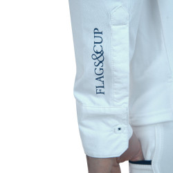 Herren-Poloshirt Cartago langarm Flags & Cup Herren-Poloshirt Cartago langarm Flags & Cup
