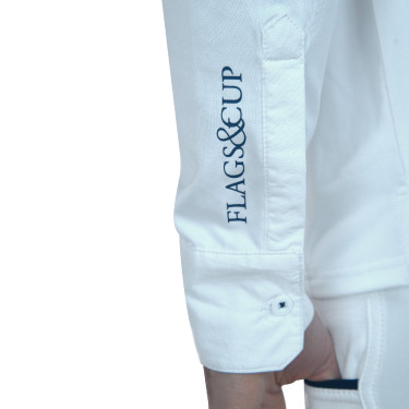 Herren-Poloshirt Cartago langarm Flags & Cup Herren-Poloshirt Cartago langarm Flags & Cup