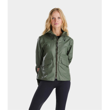 Short Raintech kurze wasserdichte Reitjacke für Damen Horse Pilot