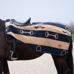 Ausreitdecke HV Polo Gwenny print fleece