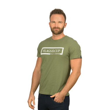 Herren-T-Shirt Balão Flags & Cup Olive Gr&amp;amp;amp;amp;amp;amp;amp;amp;uuml;n