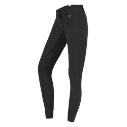 Reithose Damen mit hohem Bund & Silikon-Vollbesatz