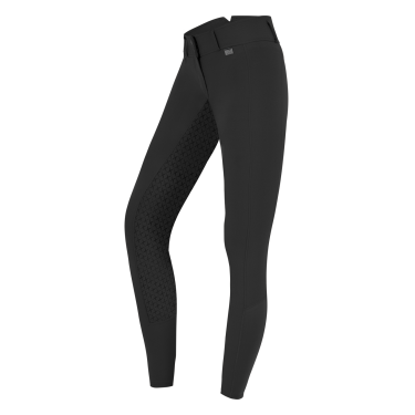 Reithose Damen mit hohem Bund & Silikon-Vollbesatz