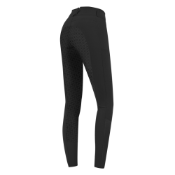 Reithose Damen mit hohem Bund & Silikon-Vollbesatz