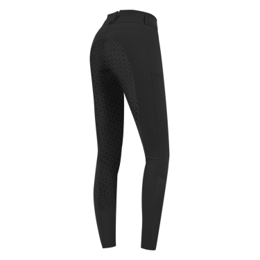 Reithose Damen mit hohem Bund & Silikon-Vollbesatz
