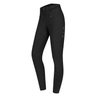 Reithose ELT Maja Glam Curved mit hoher Taille Schwarz