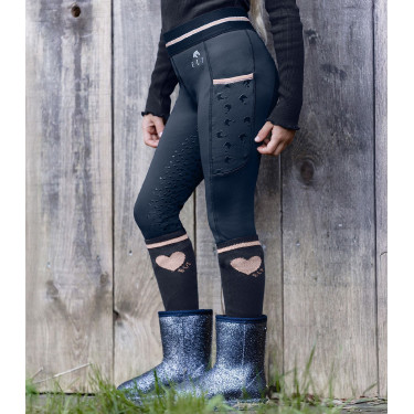 Kinder Thermo-Reitleggings ELT Lucky Leni mit Grip Kinder Thermo-Reitleggings ELT Lucky Leni mit Grip