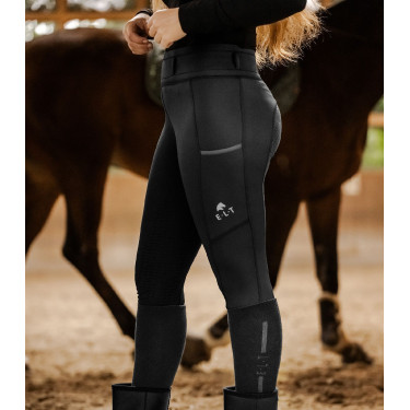 Reitleggings Winter ELT Ella – warm mit Vollbesatz