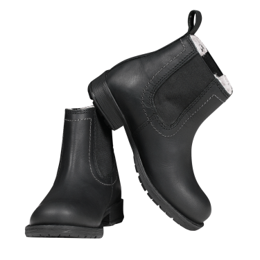 ELT Jodhpur Winter Stiefeletten Kinder Schwarz / Silber