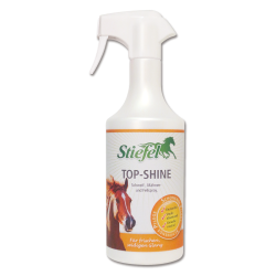 Pferde Mähnen- & Fellglanz Spray Top-Shine Stiefel Pferde Mähnen- & Fellglanz Spray Top-Shine Stiefel