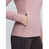 Damen-Fleece mit Reißverschlusskragen LeMieux Frances Schwarz