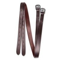 Steigbügelriemen Star 22 mm Schwarz